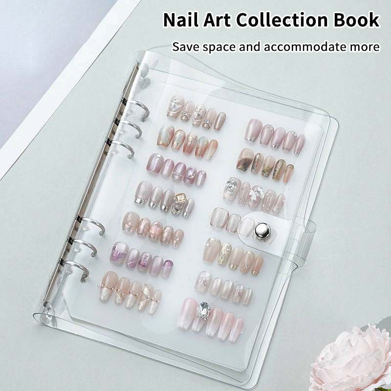 Nail Art Foto - Novo Livro de Armazenamento para Peças