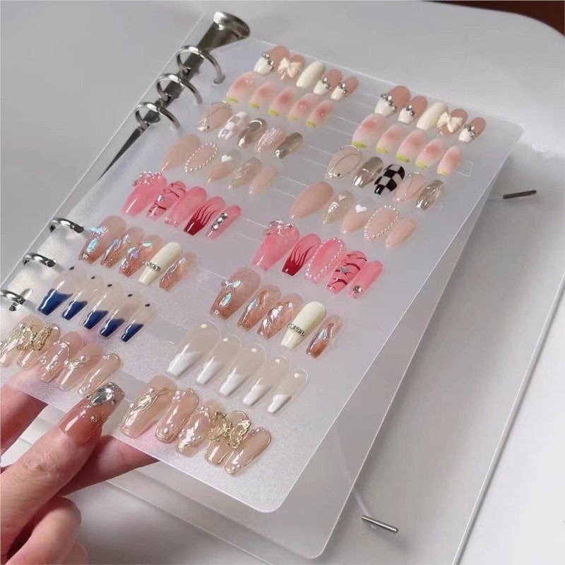 Nail Art Foto - Álbum de Armazenamento para Peças de