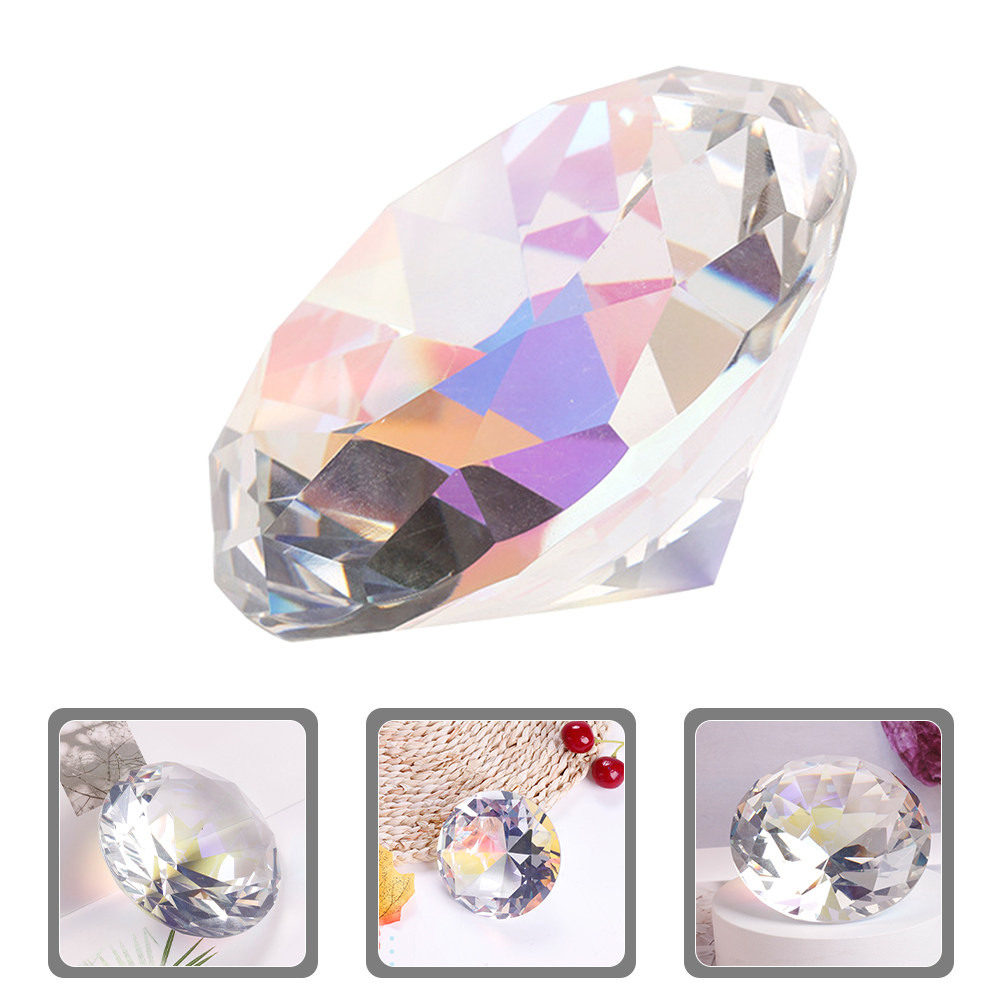 Nail Art Foto - Peso de papel em cristal de