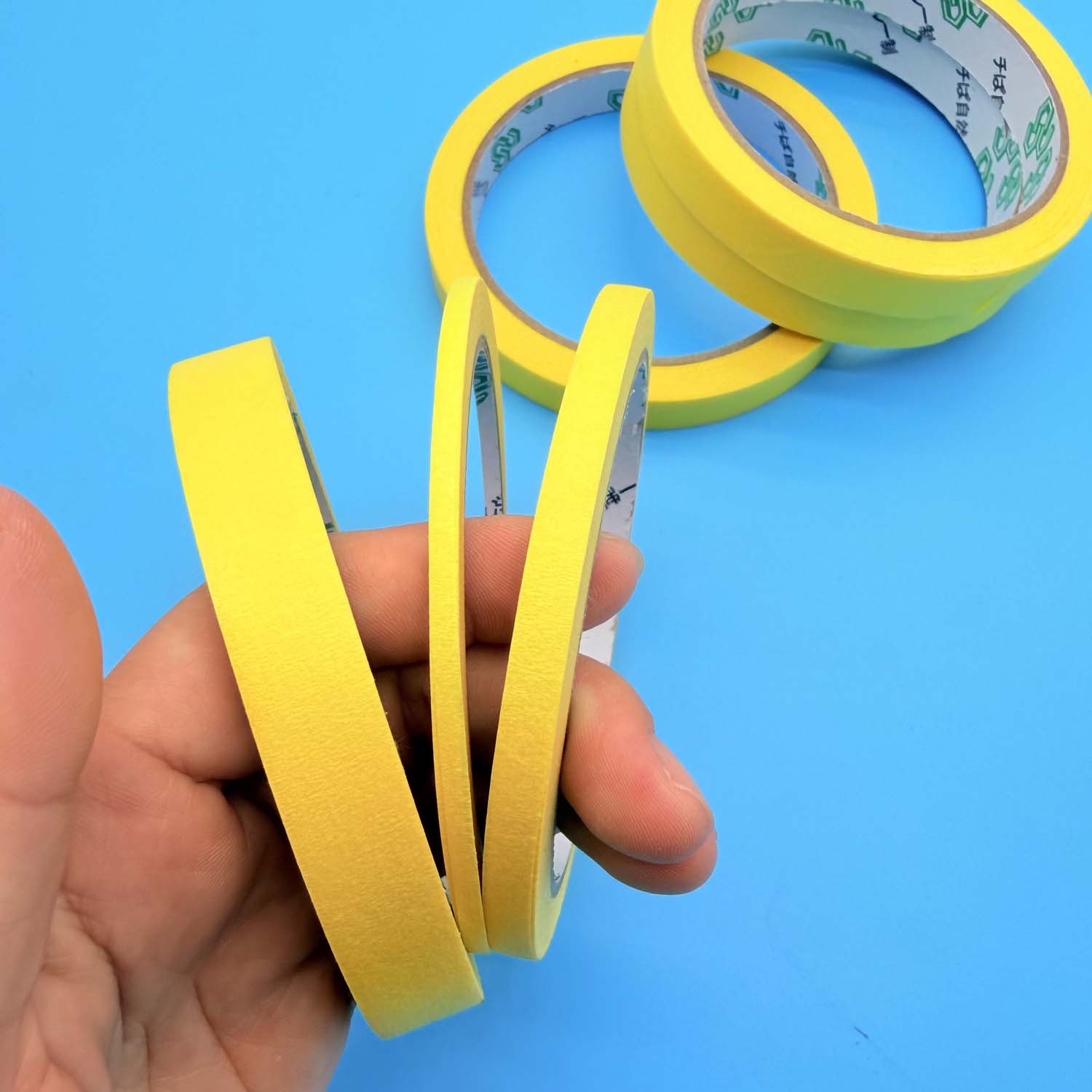 Nail Art Yellow - Fita Adesiva Amarela em 3 Tamanhos