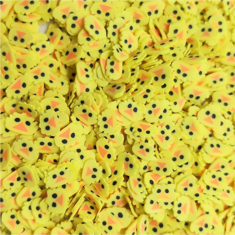 Lindas fatias de argila de pol - Nail Art Yellow avaliação e preço