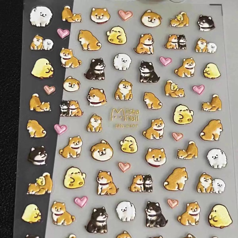 Adesivos 3D em Relevo de Patin - Nail Art Yellow avaliação e preço