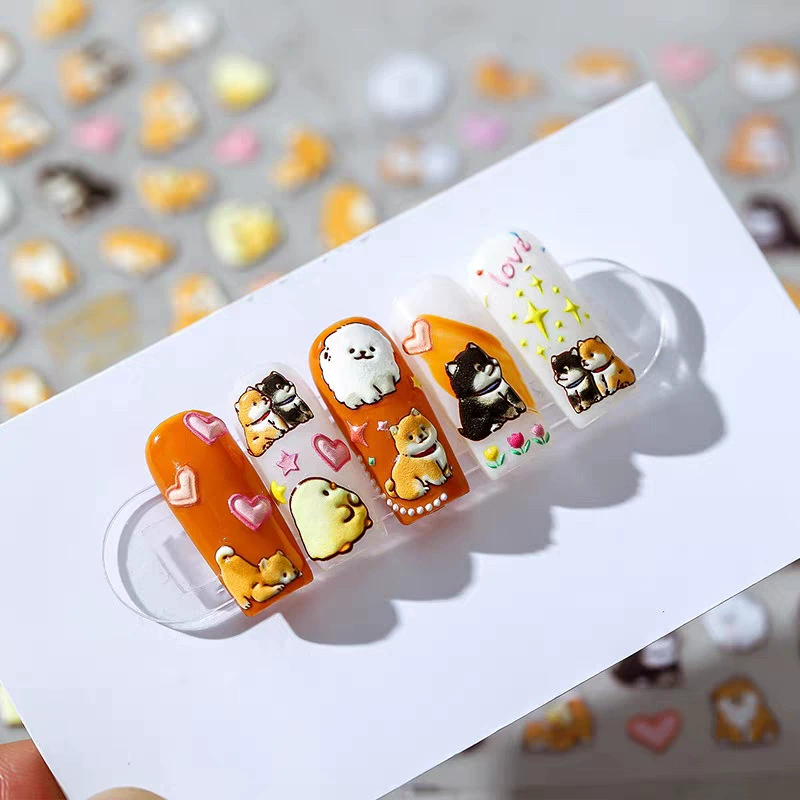 Adesivos 3D em Relevo de Patin - Nail Art Yellow avaliação e preço