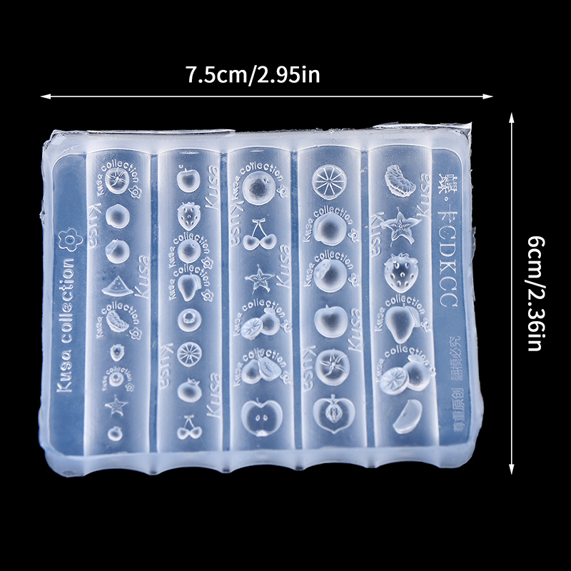 Novo Molde de Silicone para Un - Nail Art Strawberry avaliação e preço