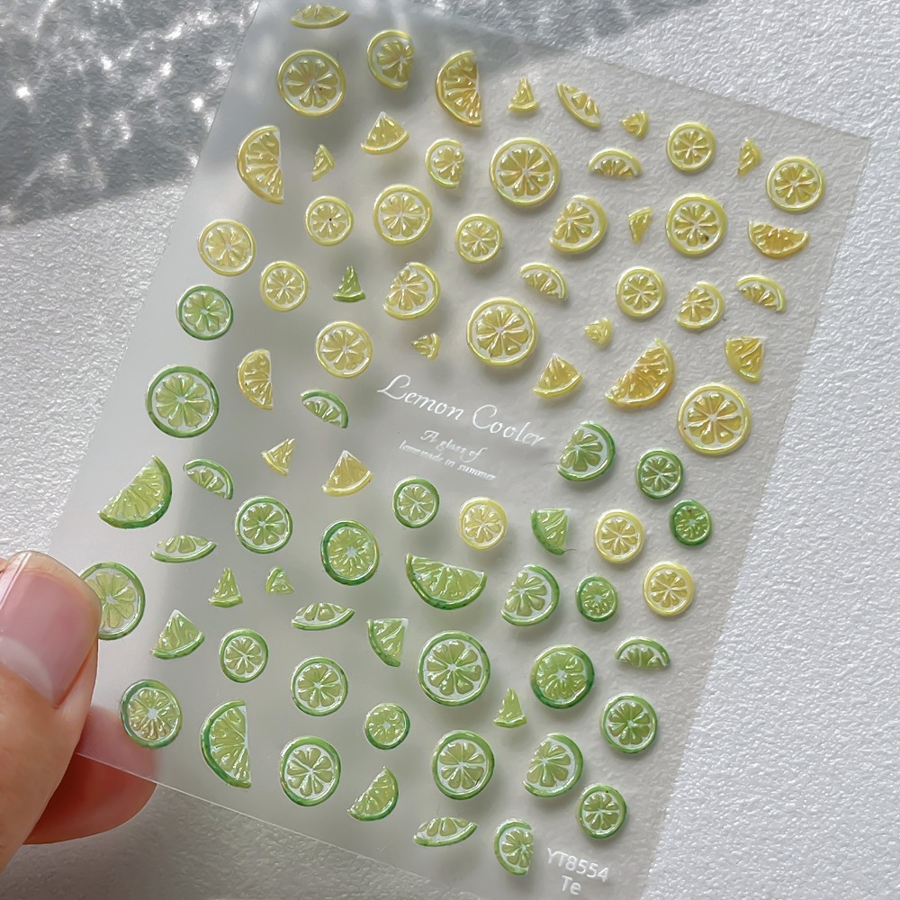Adesivos de Unha de Frutas de  - Nail Art Yellow avaliação e preço