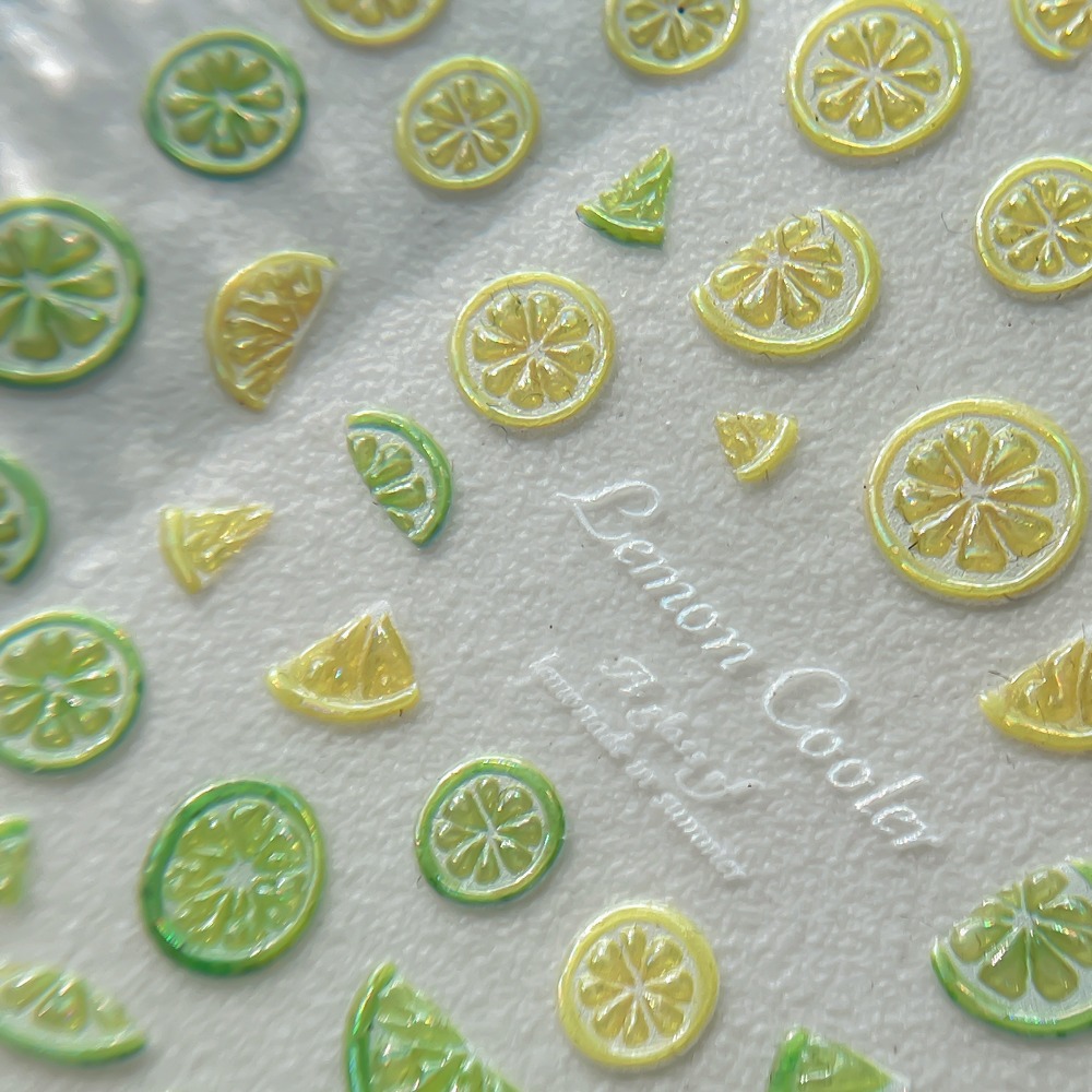 Adesivos de Unha de Frutas de  - Nail Art Yellow avaliação e preço