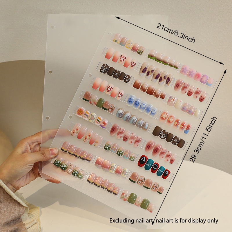 Álbum de Armazenamento de Peça - Nail Art Foto avaliação e preço