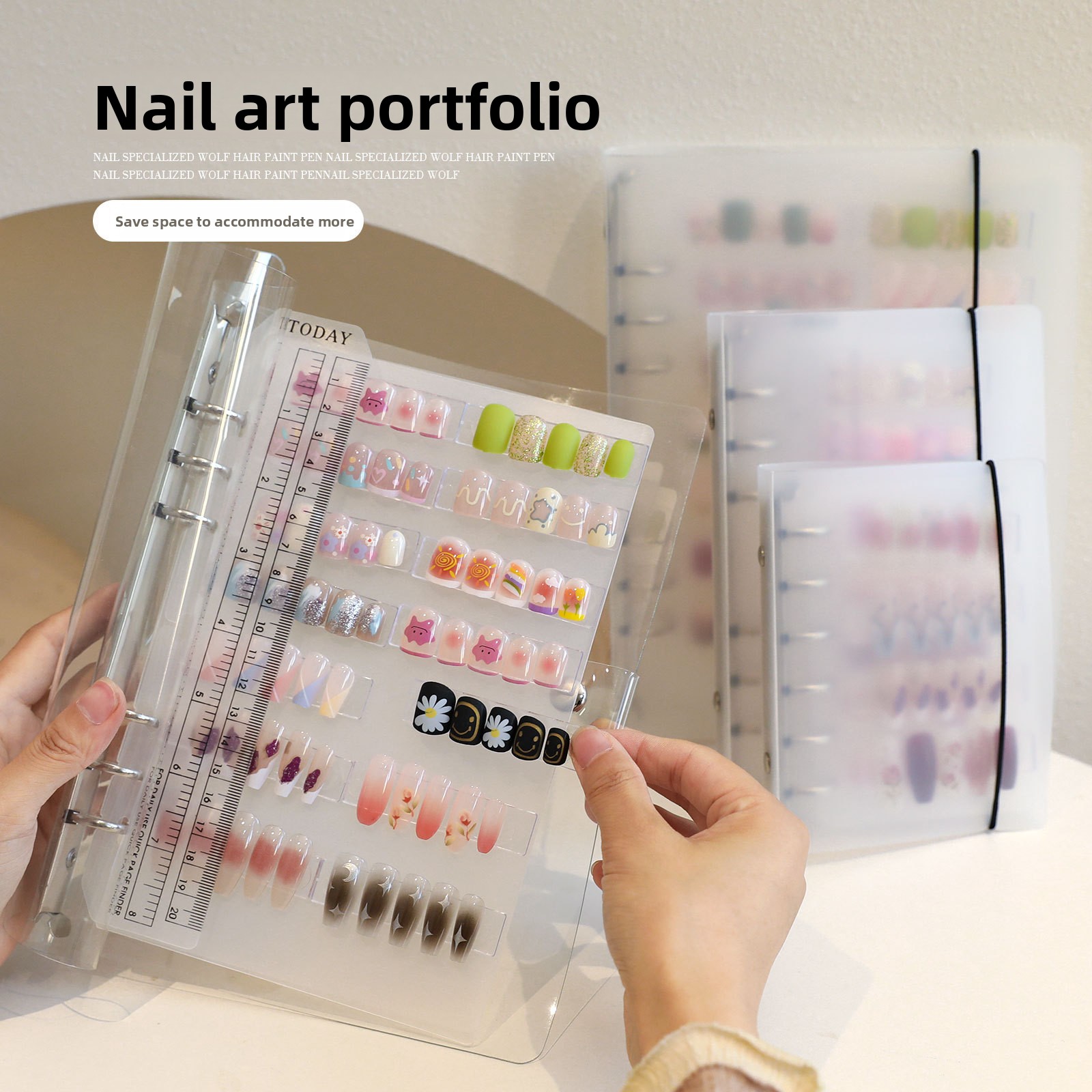 Álbum de Armazenamento de Peça - Nail Art Foto avaliação e preço