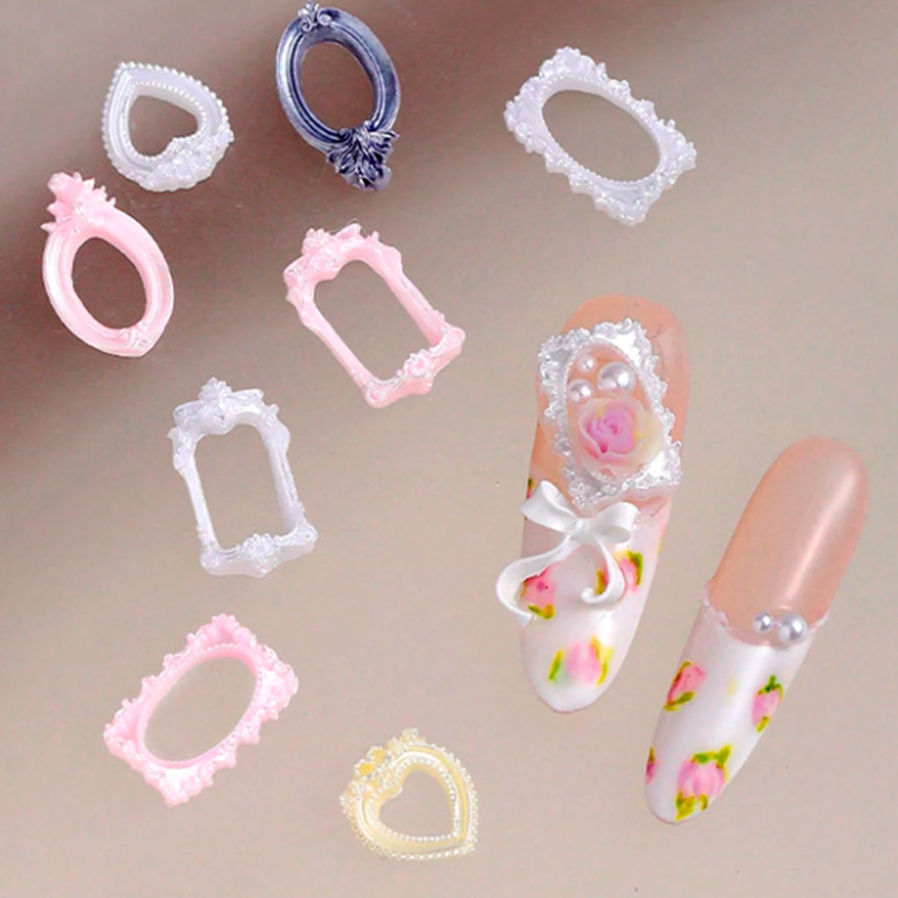 2 peças de molde de silicone p - Nail Art Foto avaliação e preço