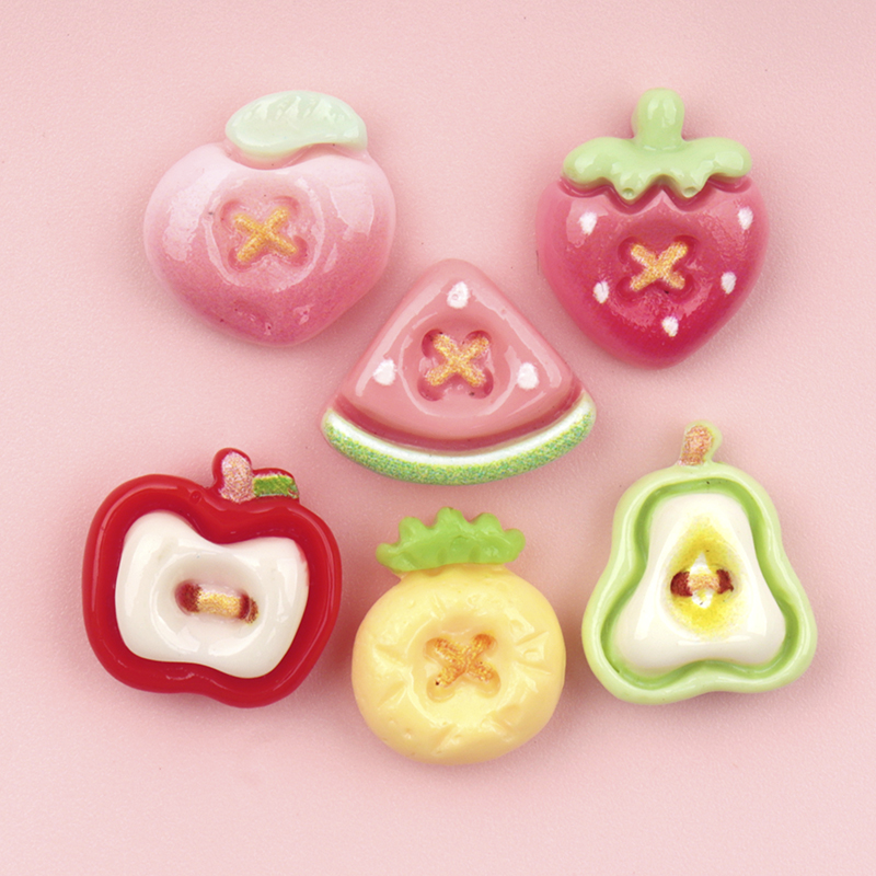 50/500 pçs mini simulado fruta - Nail Art Strawberry avaliação e preço