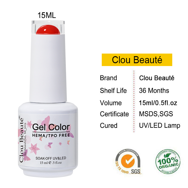 Clou Beaute 15ml Gel para Unha - Nail Art Yellow avaliação e preço