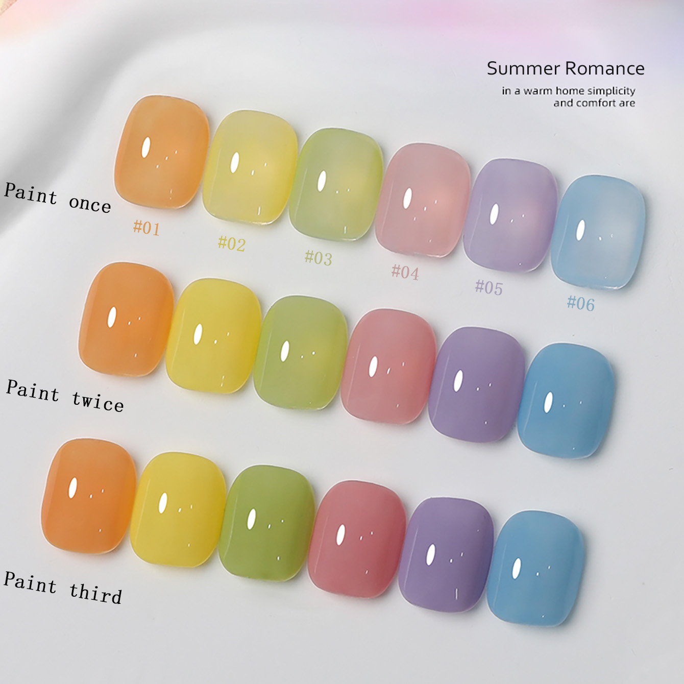 1-6 peças PSK Novo Esmalte em  - Nail Art Yellow avaliação e preço
